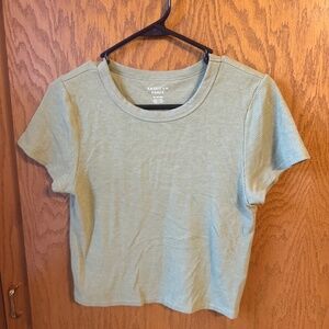 AE Waffle knit crop top